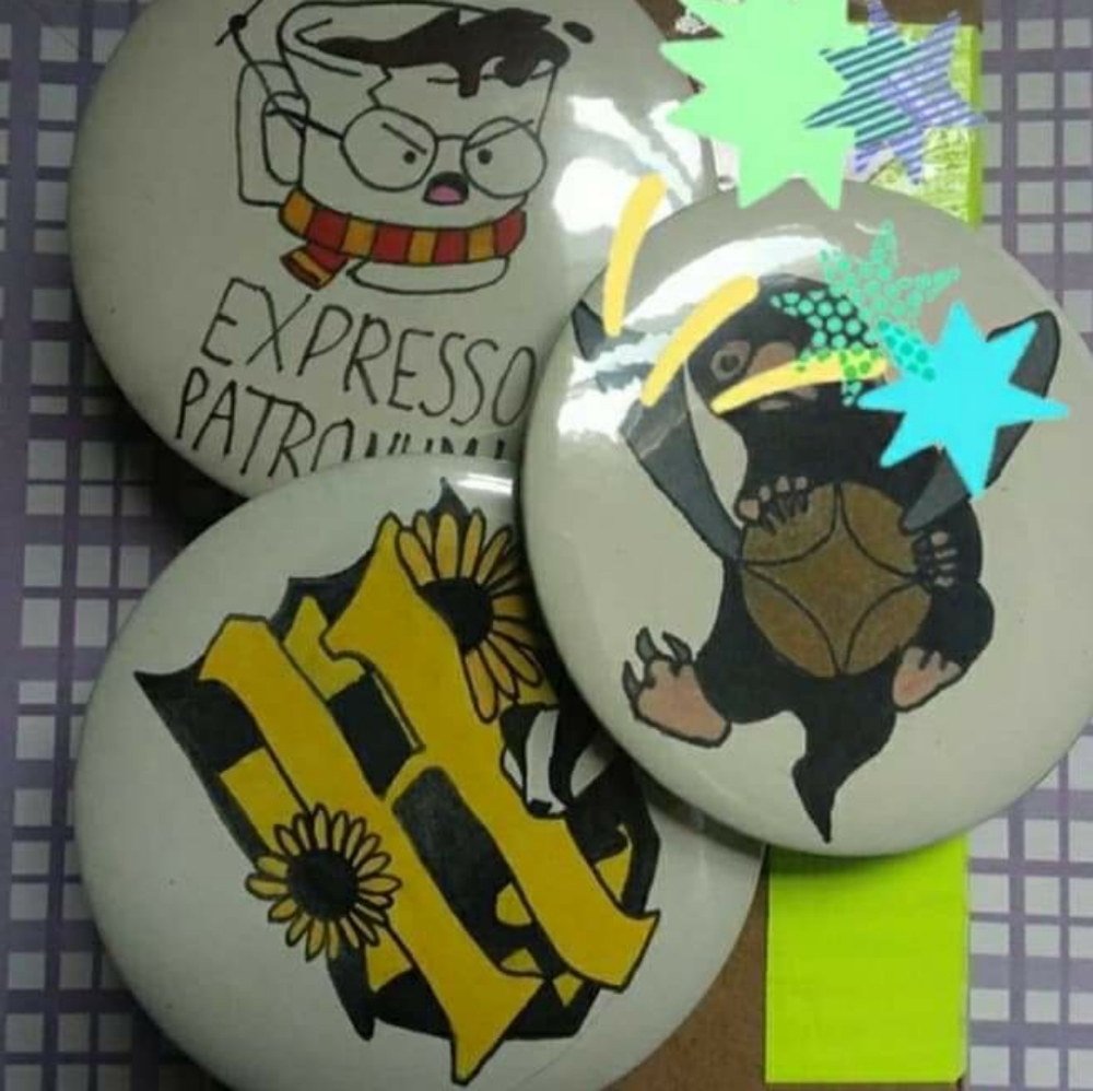 Hufflepuff Pride Badge Set